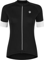 Rogelli Modesta Fietsshirt Dames - Korte Mouwen - Wielershirt - Zwart - Maat M