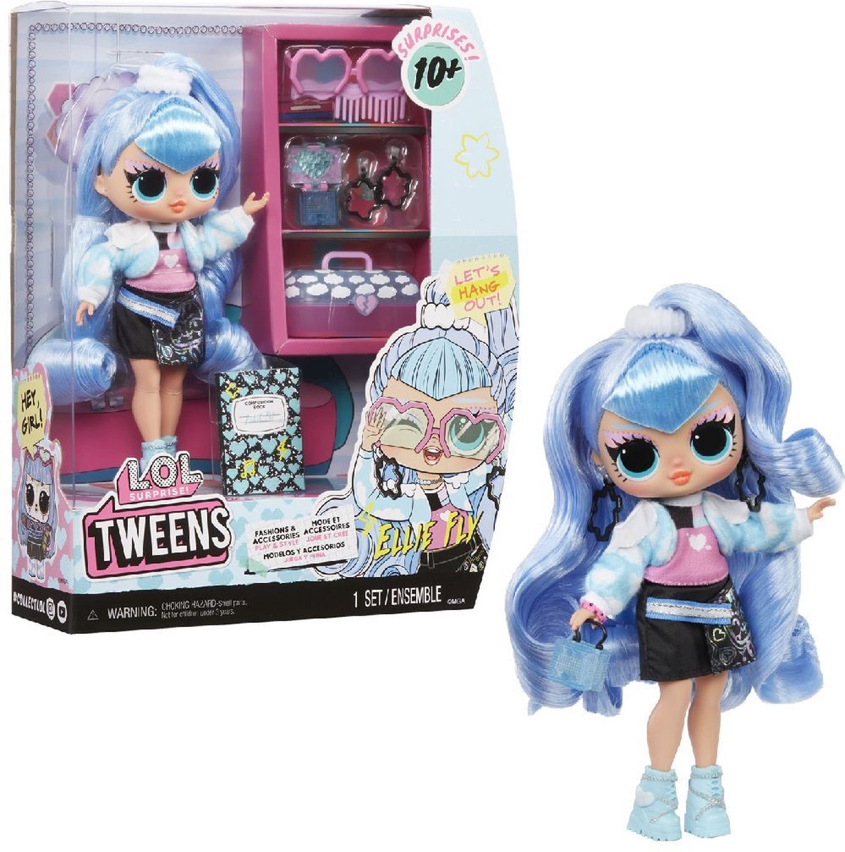 L.O.L. Surprise! Tweens modepop - 16,5 cm - Ellie Fly — afbeelding 15