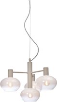 it's about RoMi Hanglamp Bologna - Wit - 43x43x34cm - Modern - Hanglampen Eetkamer, Slaapkamer, Woonkamer