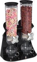 Snoepdispenser - Dubbele Cornflakesdispenser - Snack Dispenser - Snoep Dispenser - Voor de leukste snackervaring!