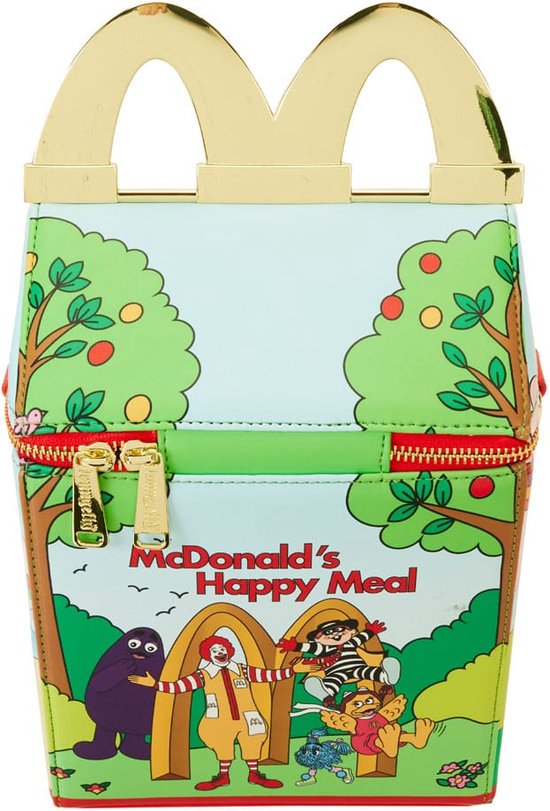 McDonalds Loungefly Crossbody Bag Vintage Happy Meal