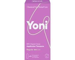 Yoni Tampons Normal Applicator Bio - 16 stuks