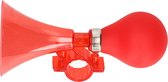 Fietsbel - toeter - kinderfiets - rood - 15 x 7 cm - fietsaccessoires