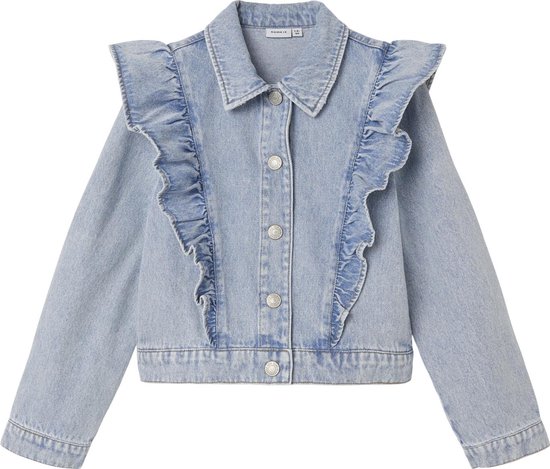 NAME IT NKFLEA DNM JACKET 5619-ZA F Meisjes Denim jas - Maat 128