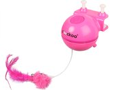 Coockoo - Speelgoed Voor Dieren - Kat - Coockoo Roxy Laserspeelgoed 8x8x10,5cm Roze - 1st