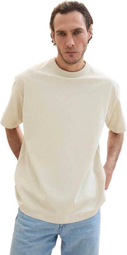 Tom Tailor T-shirt Comfort Structured Tshirt 1041812xx10 10336 Mannen Maat - M