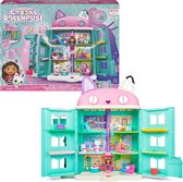 Kinetic Sand Gabby's Dollhouse - La Maison Magique - Interactive Magic House with 2 Figures and 15 Accessories - Cartoon Gabby and the Magic House - Children's Toy 3 Years and Above
