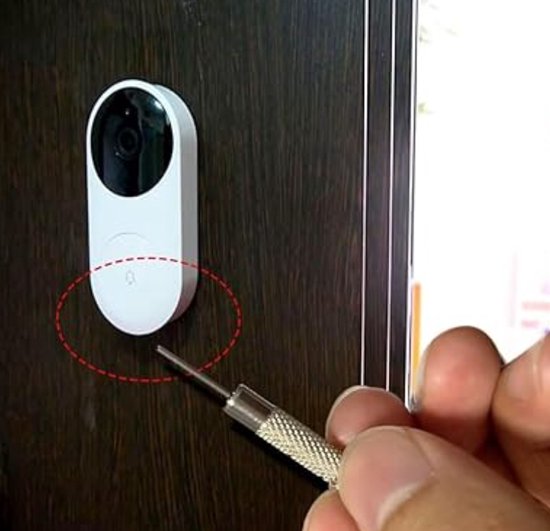 TLVX Sterke Metalen Pin voor Eufy Deurbel –Eufy Deurbel demonteren - Pen Eufy Deurbel - Hulpmiddel Eufy Deurbel verwijderen - Hoge kwaliteit sterke metalen pen speciaal voor Eufy deurbellen - 1 stuks — afbeelding 3