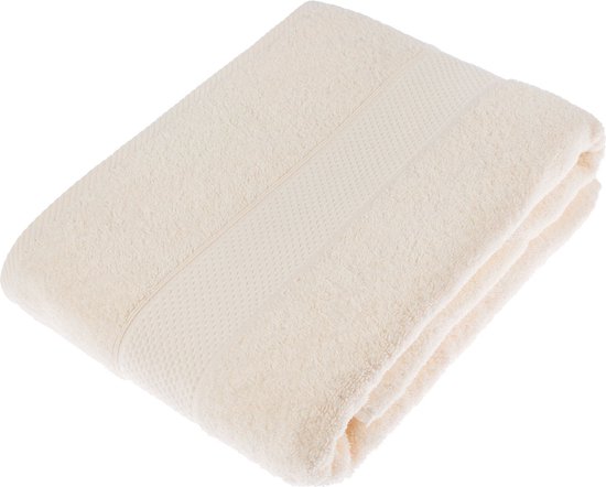 Lasa Home badhanddoek, katoen, 100 x 150 x 1 cm, zwart