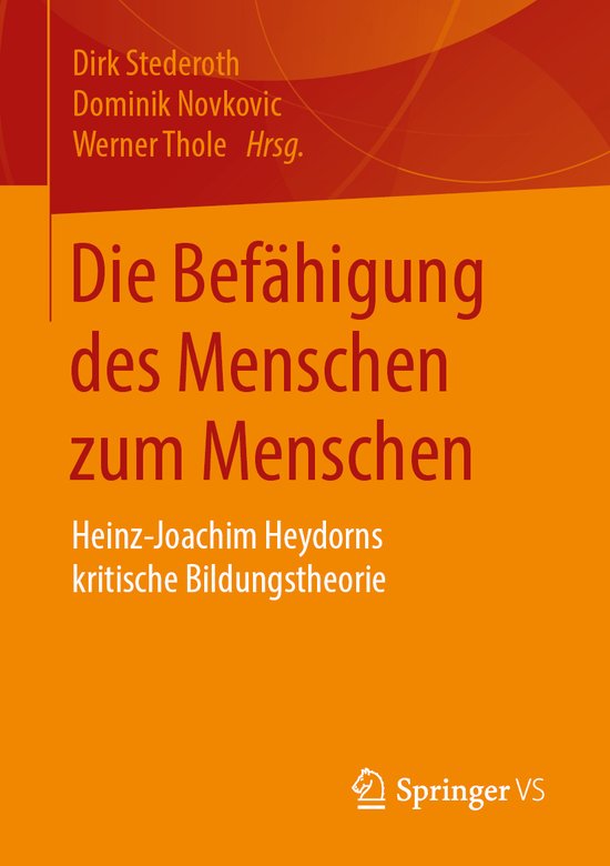 Die Befähigung des Menschen zum Menschen - cover