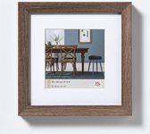 Fotolijst 20x20 cm - Houten - Walnoot - Fiorito