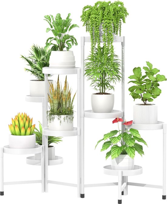 Plantenstandaard, 3-delige Set, Decoratieve Bloemenkruk Bloemenstandaard Bloempotstandaard Plantenstandaard, 3-delige Set, Decoratieve Bloemenkruk Bloemenstandaard Bloempotstandaard
