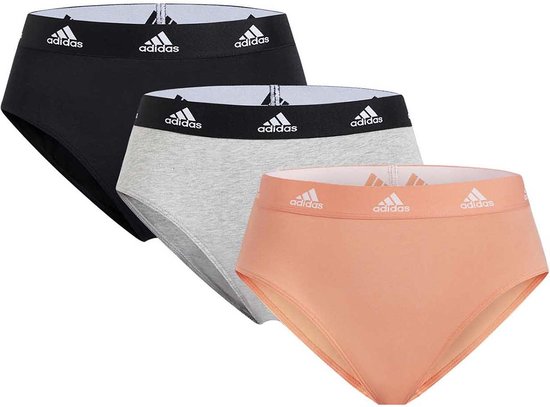 Adidas Sport BIKINI (3PK) Dames Onderbroek - meerkleurig - Maat XXL