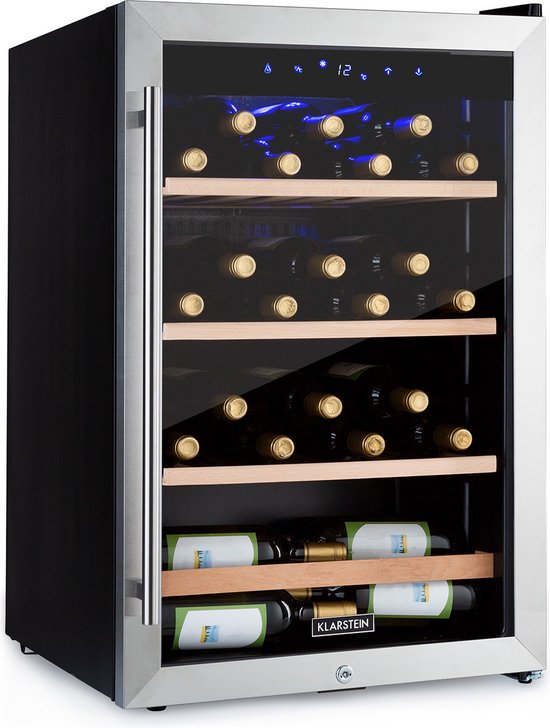 Klarstein Vinamour 48 Uno Wijnkoelkast - 128 Liter - 48 - Klarstein - €367,99