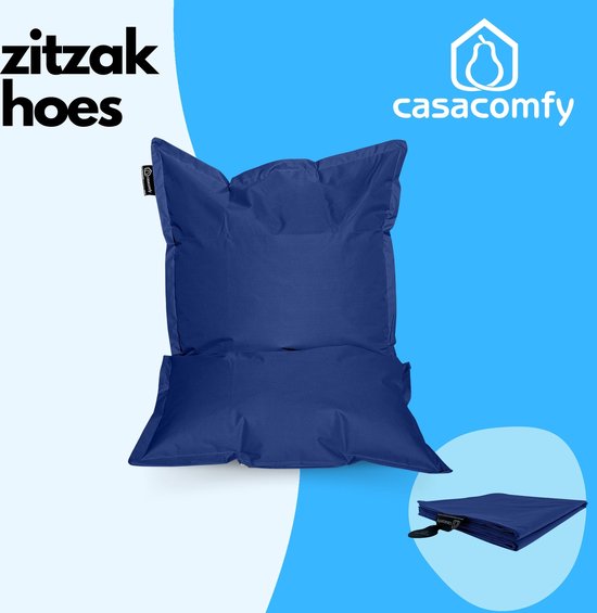Casacomfy Zitzakhoes,Stoffen,Bekleding,Zonder Vulling,100x100,Blauw,Volwassenen & Kinderen
