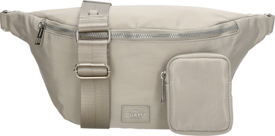 SH Leder echt Leder Damen unisex Brusttasche für Festival Reise gross