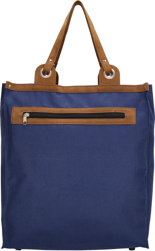 Beagles Shop & Go Boodschappentas - Blauw