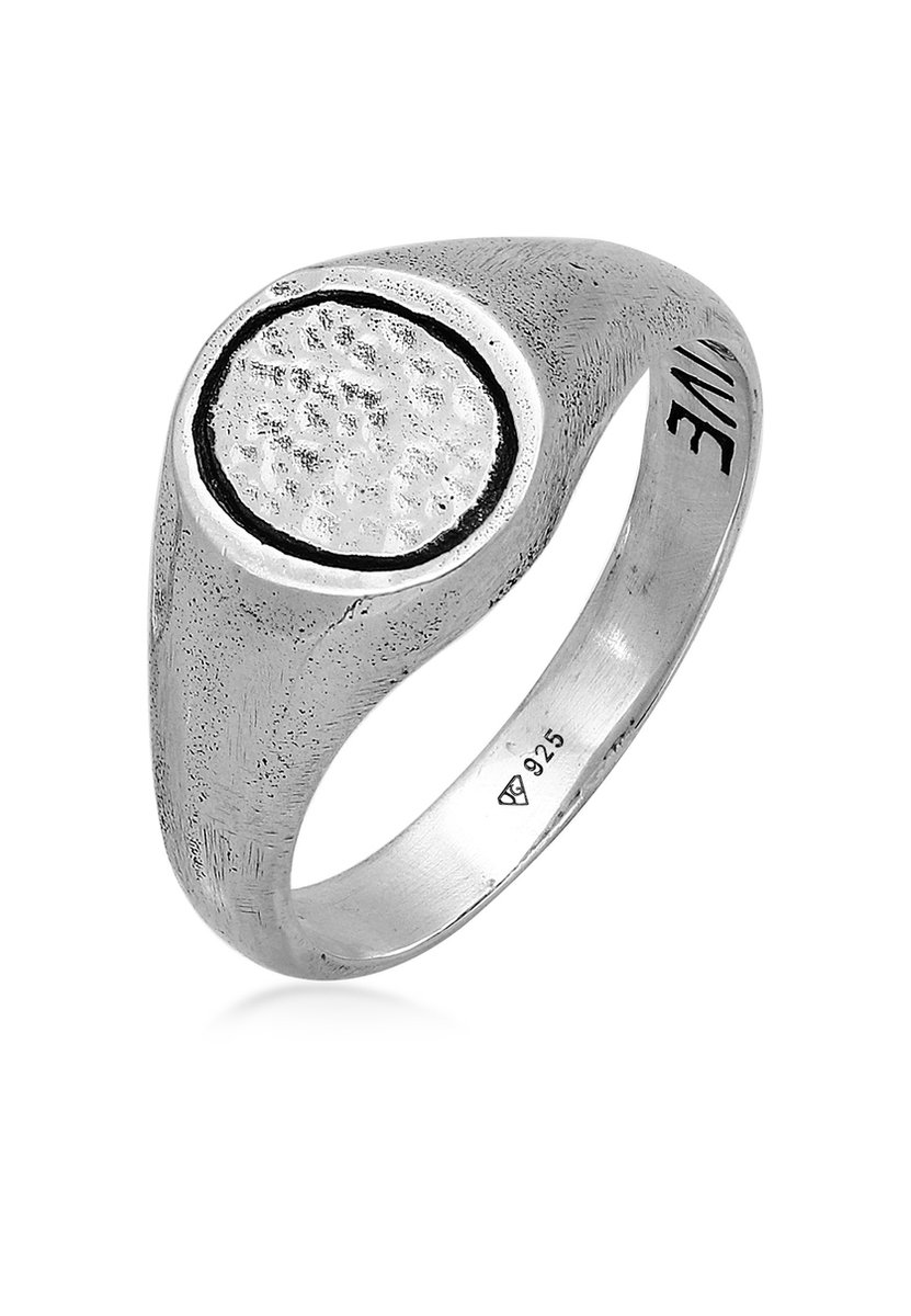 Haze & Glory - Ring - HG HAZE & GLORY - Ring voor Heren in 925 sterling zilver, Sieraden voor Heren, Zilveren ring geoxideerd, De alledaagse ring, Cool, Feel Alive - Heren