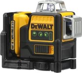 DeWALT - Dw089lg - Laser lignes croisées - Laser sol - Laser ligne - Auto-nivelant - Lignes vertes - 12 faisceaux - 3x360° Degrés - Comprend chargeur et batterie