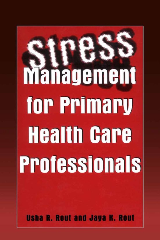 Stress Management for Primary Health Care Professionals - cover
