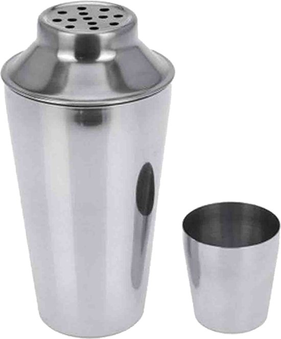 Foto: Driedelige cocktailshaker budget 500 ml