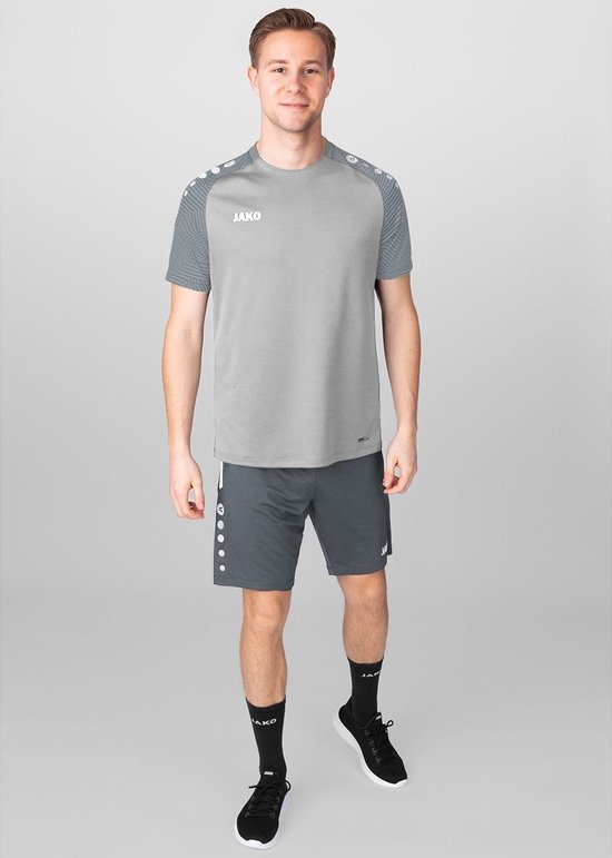 Jako - T-shirt Performance - Grijs Voetbalshirt Heren-3XL