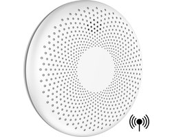 Détecteur Aroha Link Combi - Batterie 10 ans - Détecteur de fumée & détecteur de monoxyde de carbone connectables - Détecteur d'incendie & détecteur de CO reliés sans fil - 1 pièce