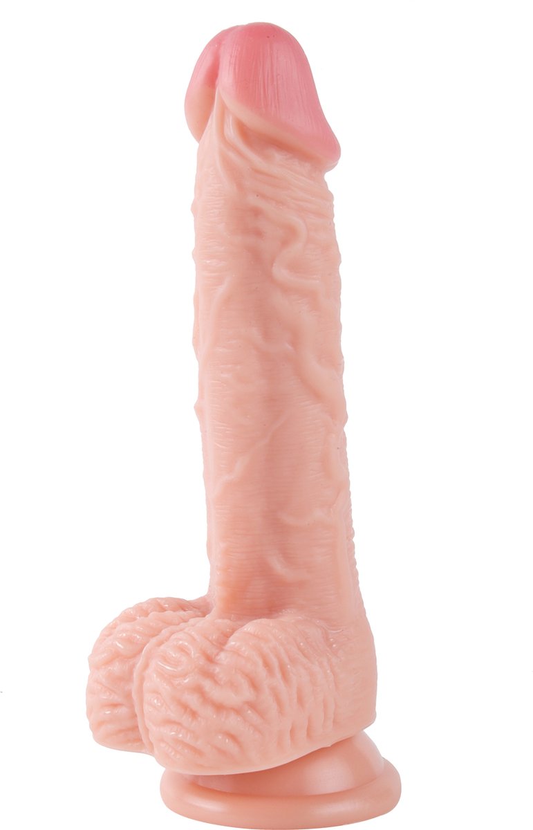 Goedkoopste Banoch | Dildo 20 cm | zacht met zuignap