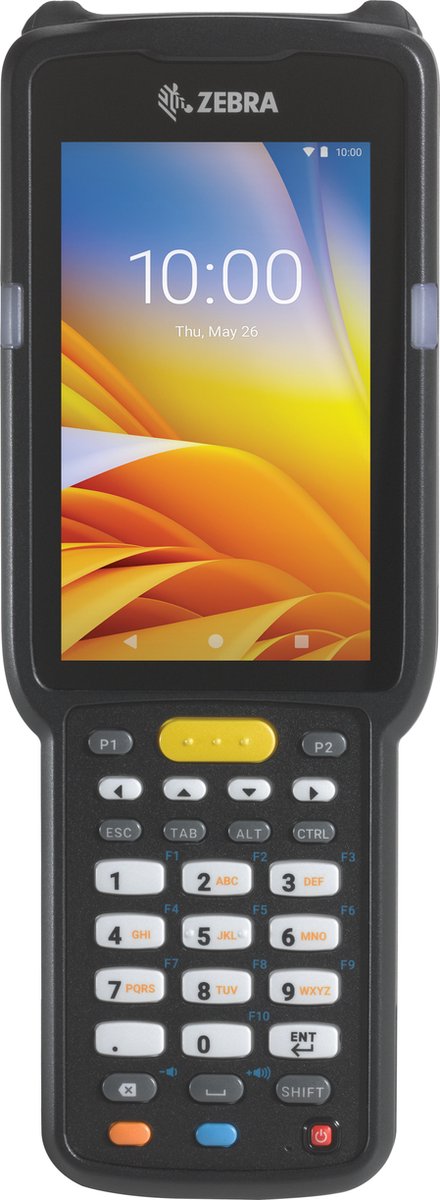 Zebra MC3300 PDA 10,2 cm (4") 800 x 480 Pixels Touchscreen 505 g Zwart