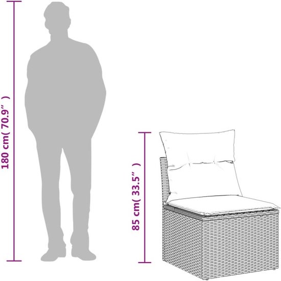 vidaXL-4-delige-Loungeset-met-kussens-poly-rattan-zwart
