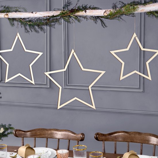 Roze houten decoratieve vogel om op te hangen