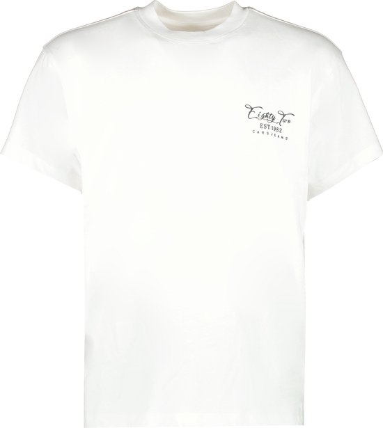 Cars Jeans T-shirt Mezzo Ts Backprint 60750 White 23 Mannen