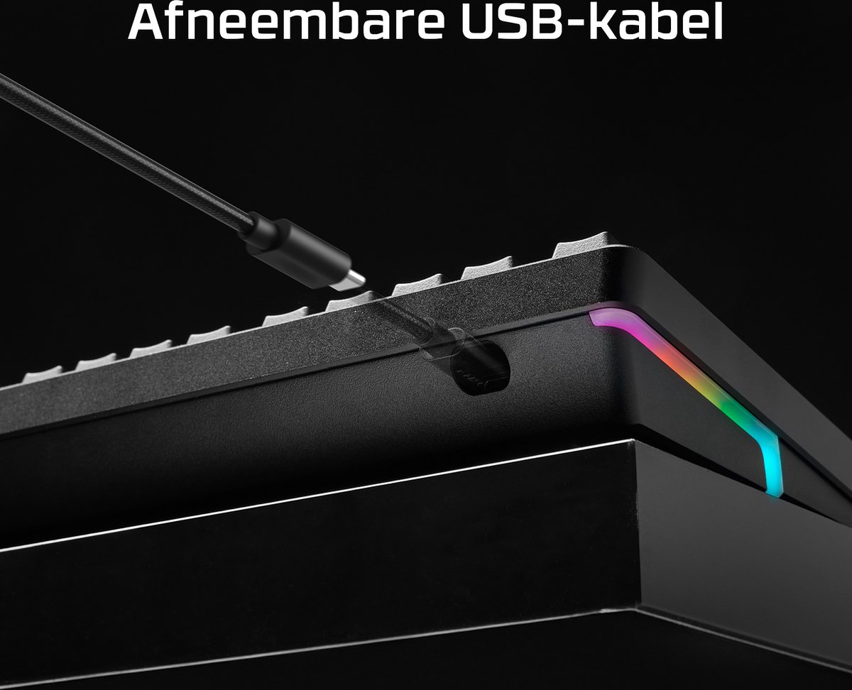 HyperX Alloy Rise 75 - Compact Mechanisch Toetsenbord met Hot-Swap thumbnail 4