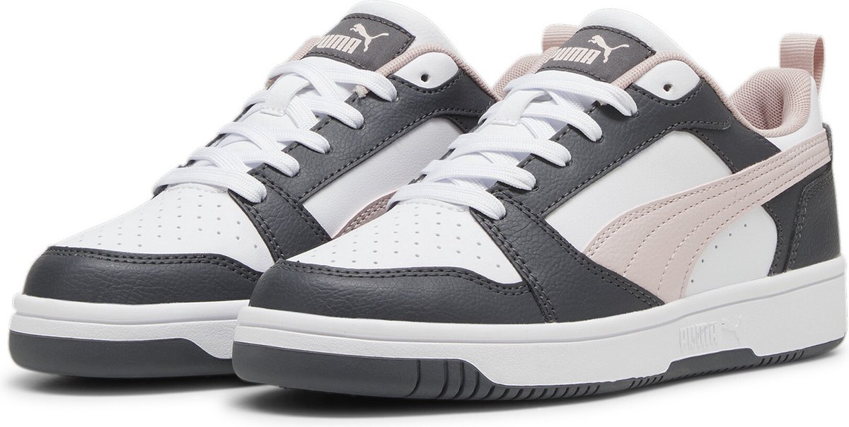 PUMA Rebound v6 Low Unisex Sneakers Strong -Mauve Mist-PUMA Grijs