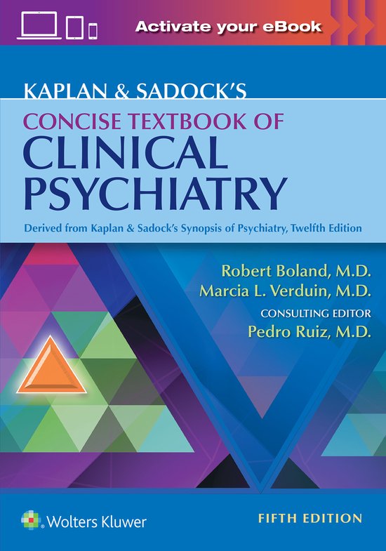 Kaplan & Sadock's Concise Textbook of Clinical Psychiatry - cover