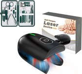 Schimmelnagel Behandeling - Kalknagelbehandeling - Inclusief Manicure Set - 2-in-1 - Kalknagel producten - Laser - Zwart