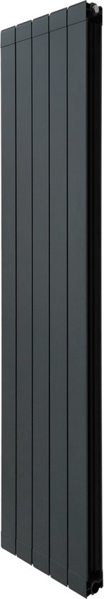 Aluminium Radiator – 1800mm x 395mm – Antraciet Grijs | bol