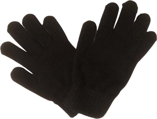 Jumada's Handschoenen - Kinderen - Winter - One size - Zwart - Polyacryl - Unisex