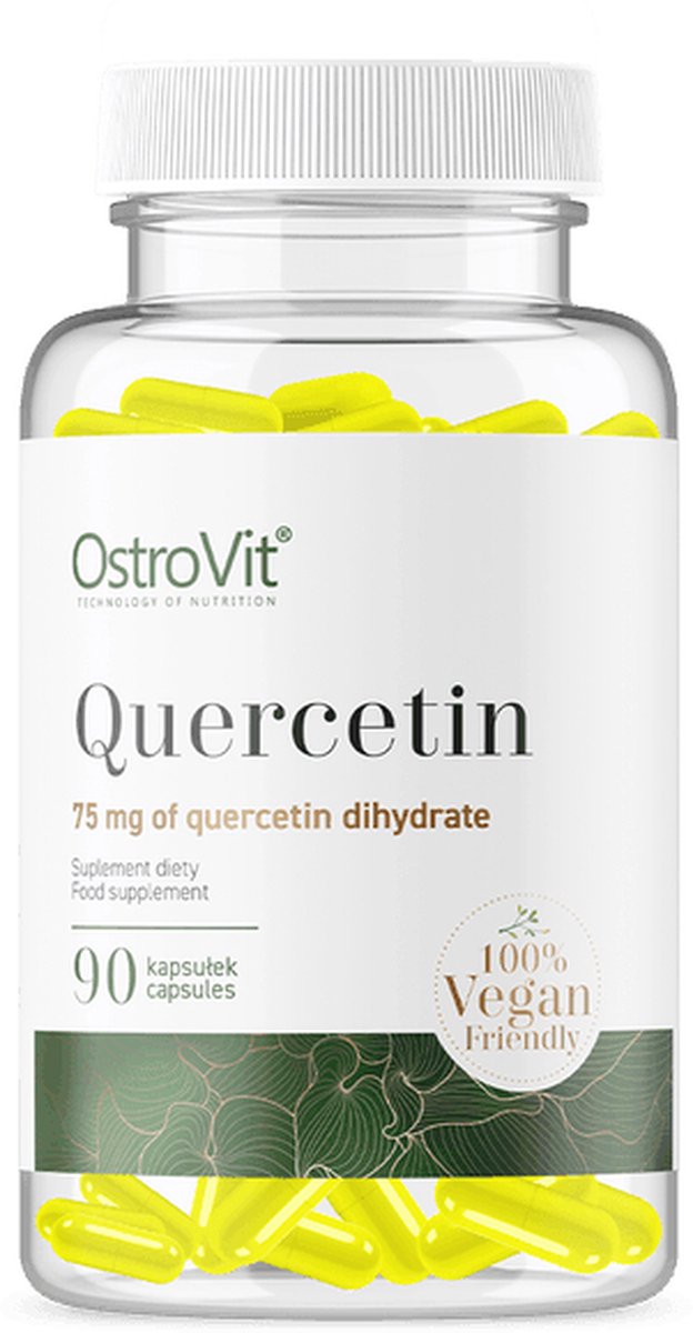 Goedkoopste Supplementen Quercetine - Qeurcetin Supplements - VEGE - 90 Capsules - OstroVit