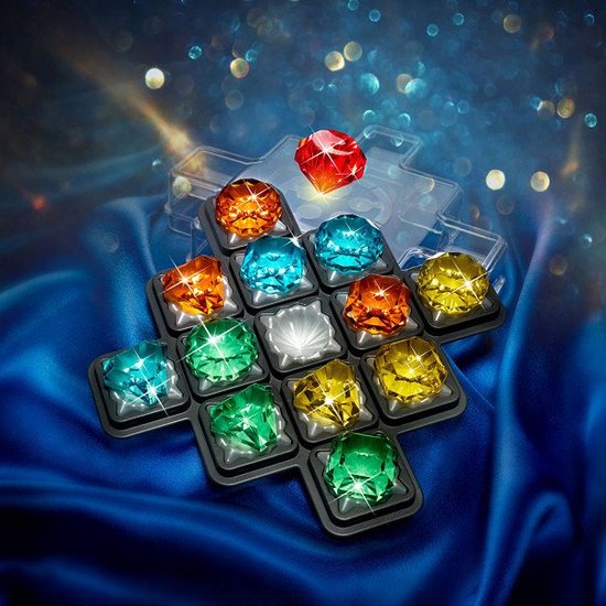 SmartGames - Diamond Quest - Logica - 80 uitdagingen - Diamanten - Kleuren en Vormen - SmartGames