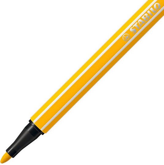STABILO Pen 68 - Premium Viltstift - Metalen Etui - 30 Verschillende Kleuren - STABILO