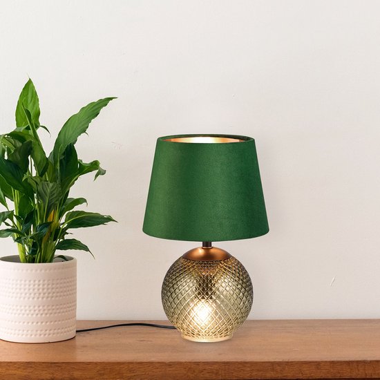 GUANSHAN Bamboe Geweven Tafellamp Kleine Exquisite
