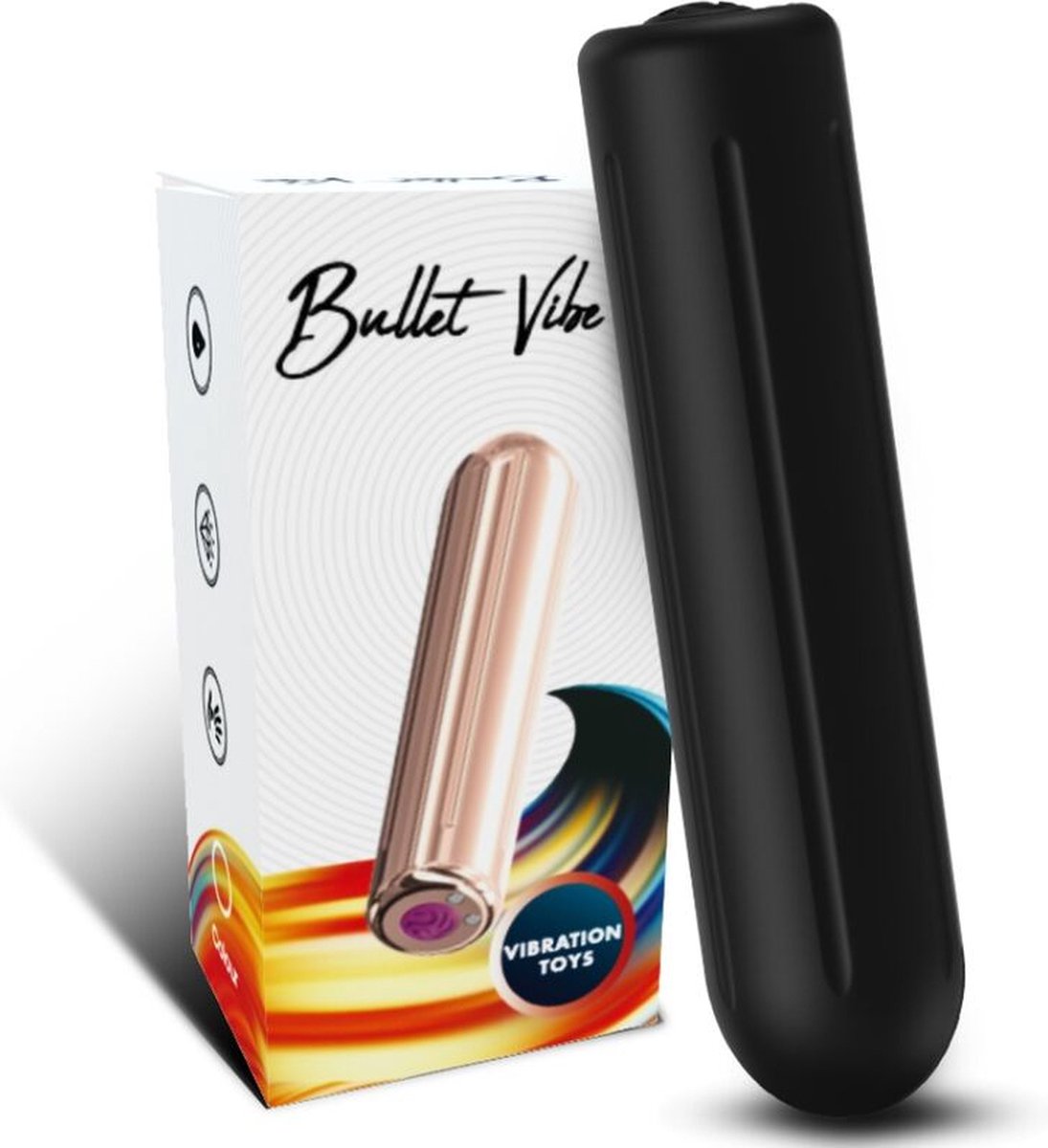 Goedkoopste ARMONY - WARHEAD VIBRATOR BULLET BLACK 2 CM x 8.8 CM