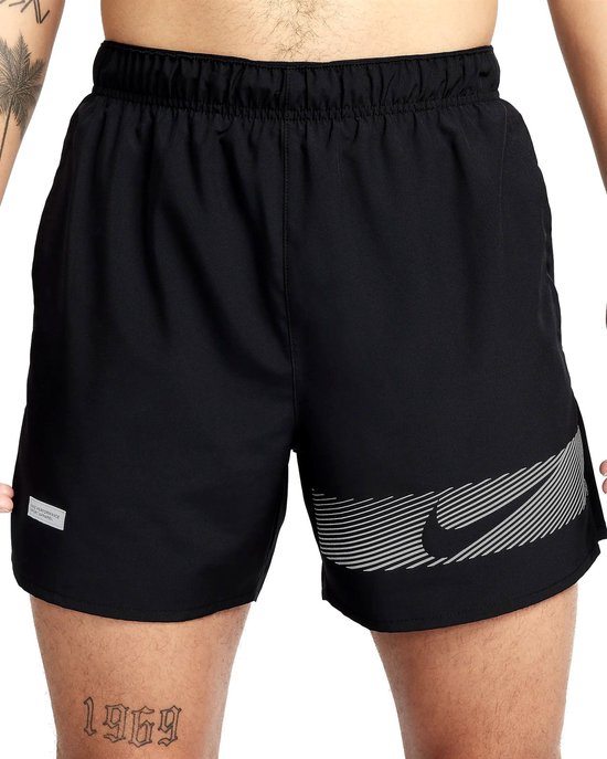 NIKE - nike challenger flash men's dri-fit - Zwart