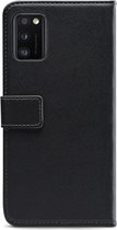 Mobilize Classic Gelly Wallet Telefoonhoesje geschikt voor Samsung Galaxy A41 Hoesje Bookcase Portemonnee - Zwart