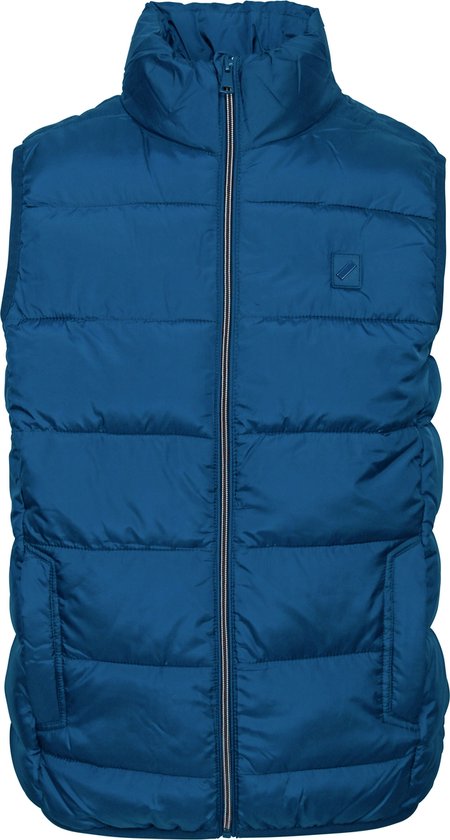 Bodywarmer adapté Mountain Mid Blauw - Taille M - Homme - Doudounes sans manches