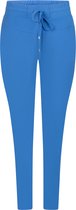 Zoso Broek Amber Travel Sporty Trouser 242 1010 Strong Blue Dames Maat - XL