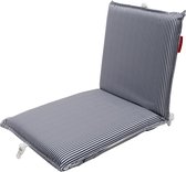 Strandstoel - strandmat met rugleuning, strandligstoel opvouwbaar lichtgewicht, opvouwbare ligstoel 5 posities, tuinligstoel, strandaccessoires