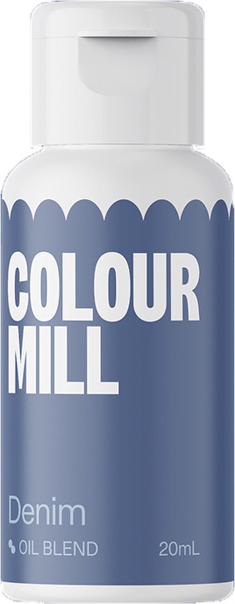 Colour Mill Oil Blend Voedingskleurstof op Oliebasis - Denim - 20 ml