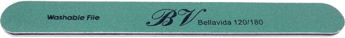 Goedkoopste Washable Nail File Verde 10 Units N 019